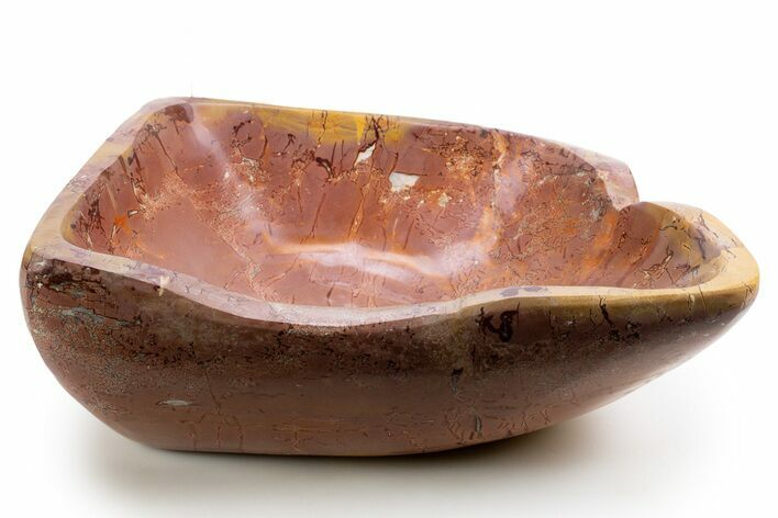 Polished Saharan Desert Jasper Bowl - Morocco #330396